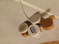 Bieco Holz Tier Nachziehspielzeug Baby Kleinkind Schnur ab 12 Monate 3