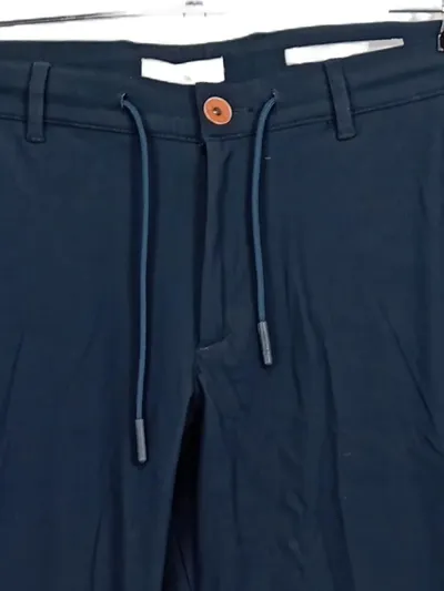 Daniel Hechter Herren Stoffhose Gr. 34 Blau Sportlich