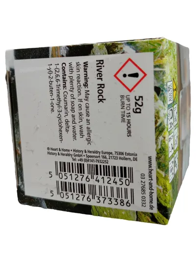 Heart & Home River Rock Raumduft Wachs Naturbezogen Mehrfarbig 5cm