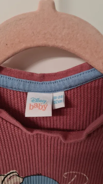 Disney Baby Langarmshirt Dumbo Mädchen Gr. 92 Rosa Elefant