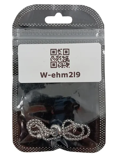Ideen mit Herz Armband Schiebeverschluss Edelstahl Silber 12cm DIY Basteln