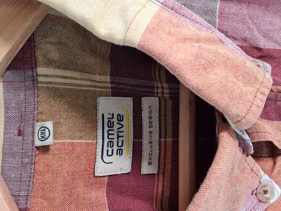 camel active Freizeithemd Herren Gr. 54 XXL Mehrfarbig Kariert Kurzarm