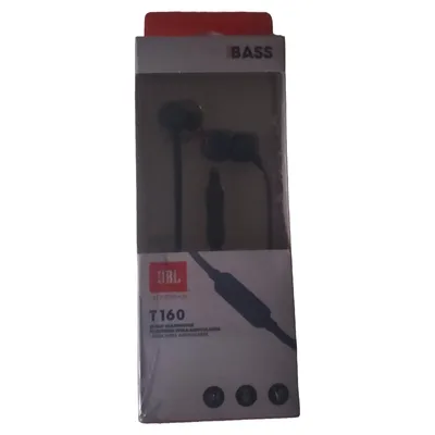 JBL T160 In-Ear Kopfhörer Kabelgebunden Schwarz Bass Headset