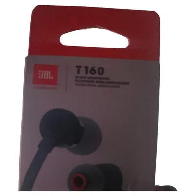 JBL T160 In-Ear Kopfhörer Kabelgebunden Schwarz Bass Headset