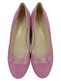 BRUNO MAGLI Ballerinas Damen 38 Rosa Wildleder Elegant Klassisch 2