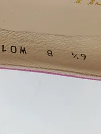 BRUNO MAGLI Ballerinas Damen 38 Rosa Wildleder Elegant Klassisch 4
