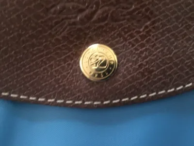 Longchamp Le Pliage Henkeltasche Damen Blau Polyester Groß