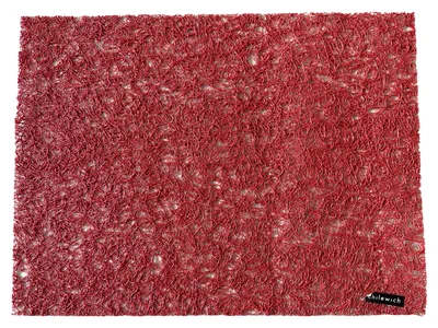 Chilewich Platzset Rot Modern Strukturmuster Kunststoff 36x50 cm