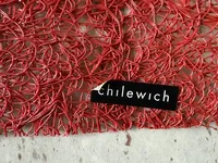 Chilewich Platzset Rot Modern Strukturmuster Kunststoff 36x50 cm 3