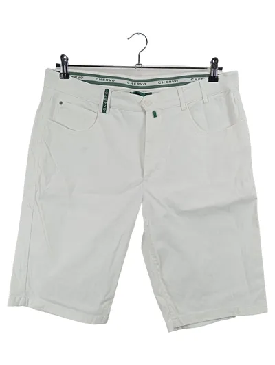 Chervò Golfshorts Herren Weiß Gr. 54 W38 XXL Sportlich