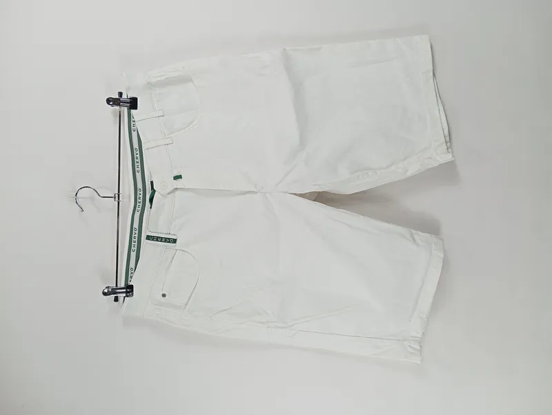 Chervò Golfshorts Herren Weiß Gr. 54 W38 XXL Sportlich 2