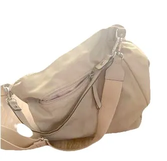 COX Umhängetasche Damen Beige Netzmuster Crossbody Schultertasche 6