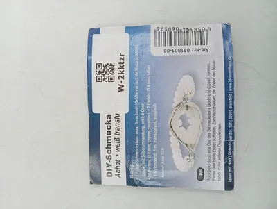 Ideen mit Herz DIY-Schmuckarmband Achat weiß transluzent Bastelset 39-teilig