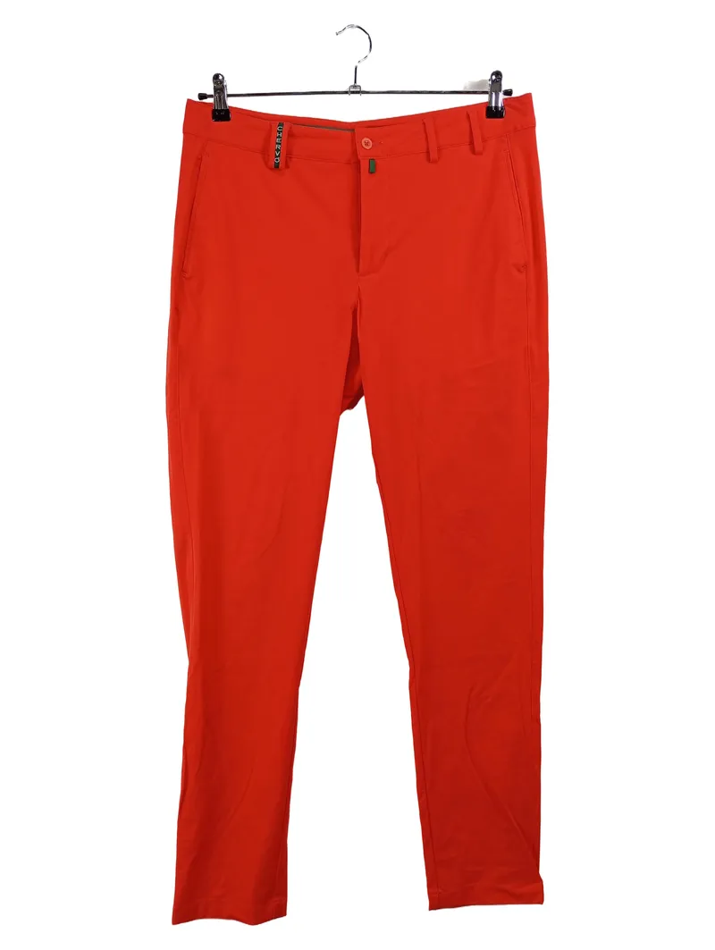 Chervò Herren Golfhose Stoffhose Rot Gr. 50 Sportlich 1