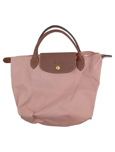 Longchamp Le Pliage Original Henkeltasche Damen Rosa Polyester 32x23 cm