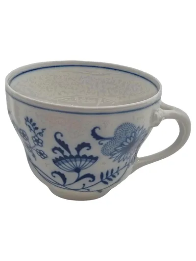 Bavaria Tasse Zwiebelmuster blau-weiß Blumenmuster Klassisch