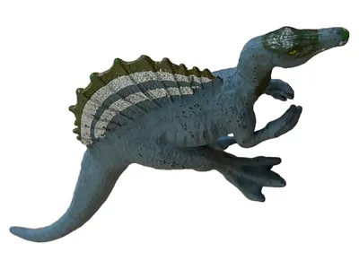 CRA Spinosaurus Dinosaurier Spielfigur Blau Dino Figur Sammler