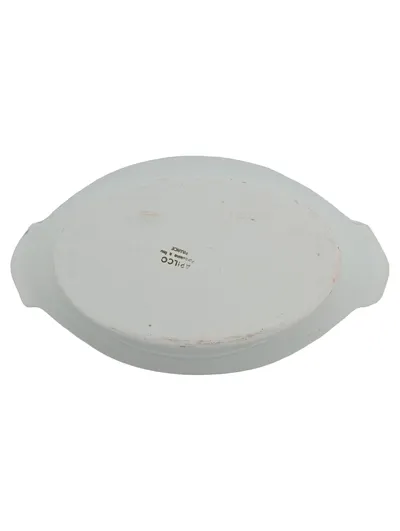 Apilco Auflaufform Porzellan Weiß Oval 25x14cm France Klassisch