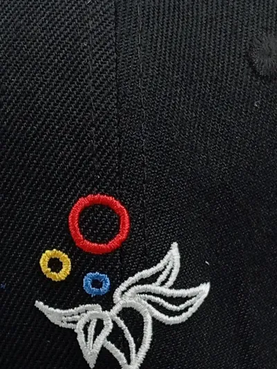 ELFBAR Cap Herren Schwarz Logo Stickerei Baumwolle Streetwear UNI Basecap