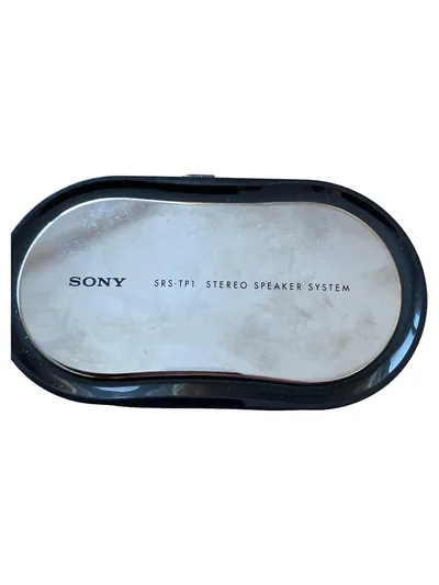 Sony SRS-TP1 Stereo Lautsprecher Set Schwarz Kabelgebunden