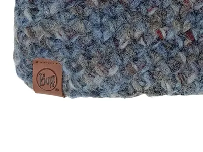 BUFF Schlauchschal Strick Damen Herren Blau Meliert Outdoor Neckwarmer