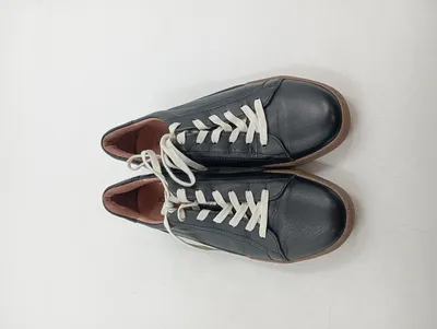 Josef Seibel Sneaker low Damen Schwarz Leder Gr. 40 Casual