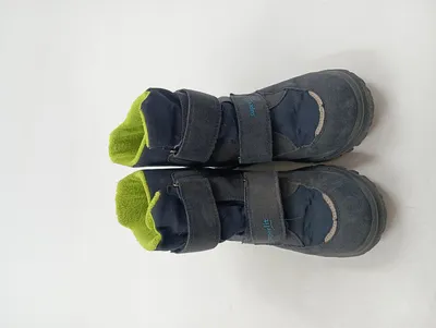 Superfit Kinder Schneestiefel Blau Gr. 34 Klettverschluss Outdoor Winter