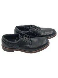 AM Shoe Company Herren Schnürschuhe Businessschuhe Leder Schwarz Gr. 44 1