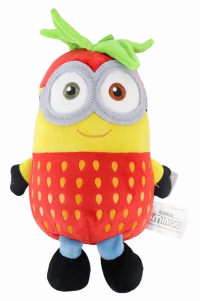 Illumination Minions Kuscheltier Erdbeere Plüschtier Mehrfarbig