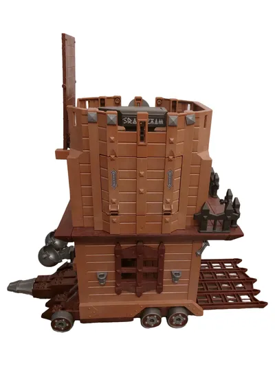 PLAYMOBIL Seeräuber-Kommandozentrale Bauset Kinder Braun