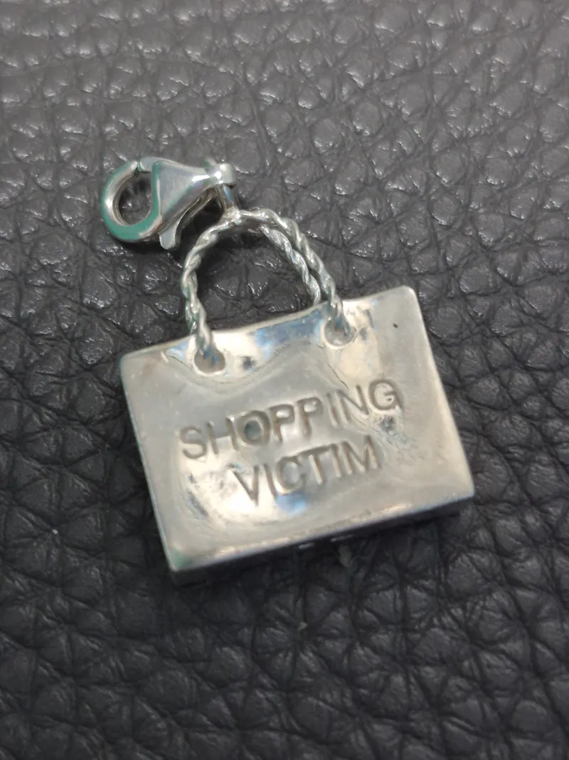 Thomas Sabo Kettenanhänger Damen Silber Einkaufstasche Shopping Victim Modisch 2