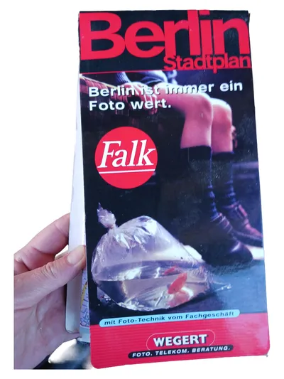 FALKE Stadtplan Berlin Faltplan Karte Deutschland Reise Navigation Orientierung