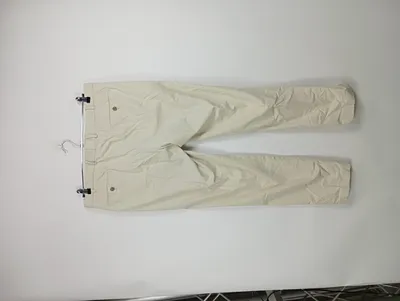Hiltl Herren Chino Stoffhose Beige Klassisch Gr. 26 W38 Baumwolle
