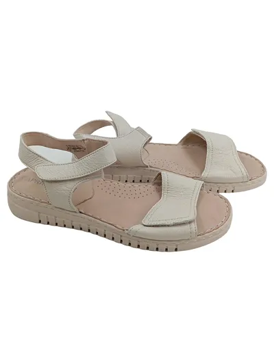 CAPRICE Sandalen Damen Gr. 41 Beige Casual Bequeme Sommerschuhe