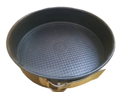 Zenker Springform Kuchenform rund 26cm Schwarz Metall Backform