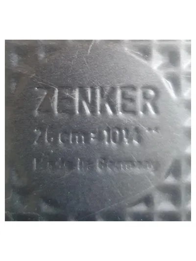 Zenker Springform Kuchenform rund 26cm Schwarz Metall Backform