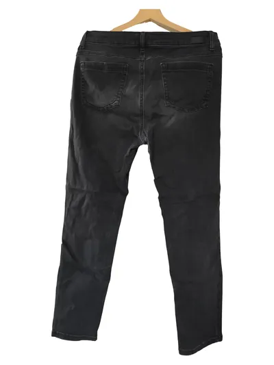 ANGELS Damen Jeans Hose Slim Fit Grau Größe 40 Casual