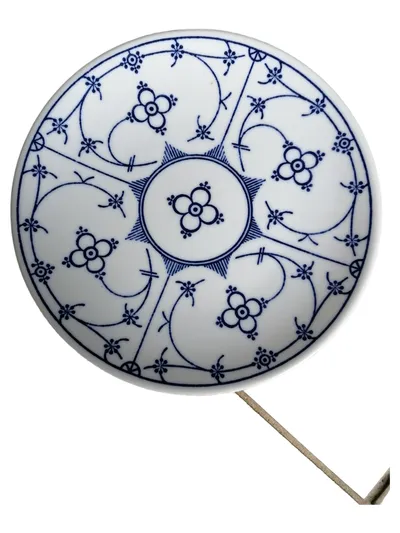 BAREUTHER Sammelteller Indisch Blau Porzellan Teller 20cm Klassisch