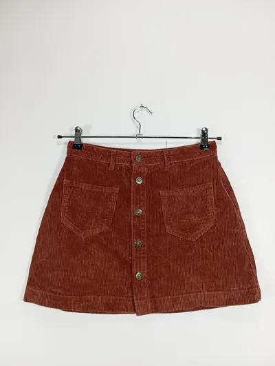 ONLY Damen Cordrock Gr. M Braun Casual Minirock
