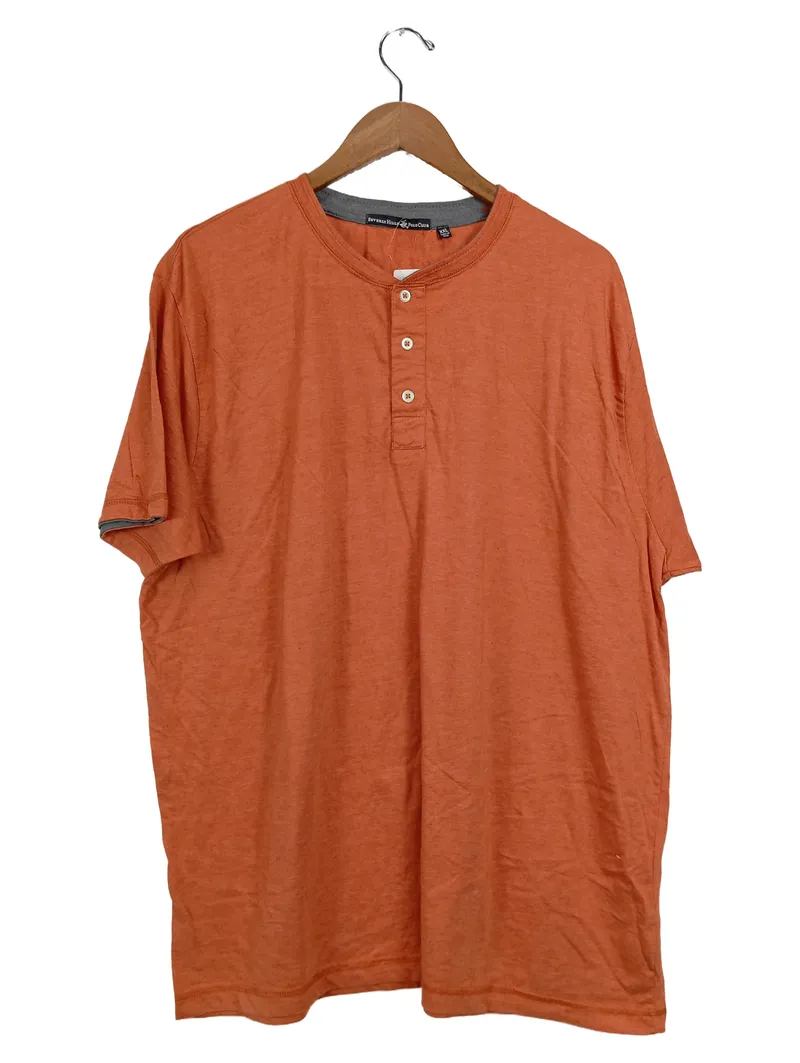 Beverly Hills Polo Club Herren Poloshirt Orange Casual Gr. 54/XXL 1