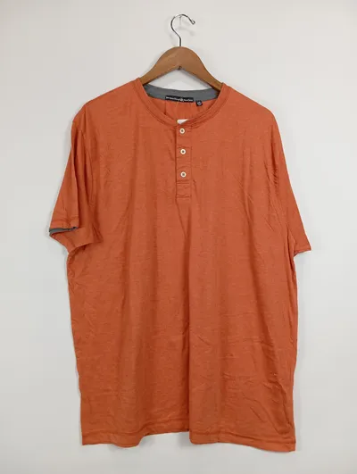 Beverly Hills Polo Club Herren Poloshirt Orange Casual Gr. 54/XXL