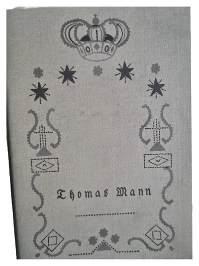 Thomas Mann Zeitschrift Lagerkatalog Angebotsheft Antiquariat 1988