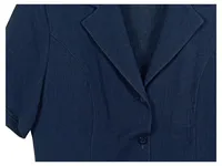 Barisal Damen Kurzarm Blazer Gr. 40 Business Blau 2