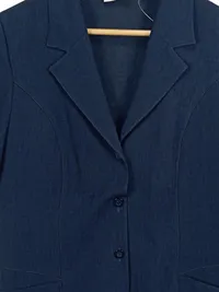 Barisal Damen Kurzarm Blazer Gr. 40 Business Blau 3