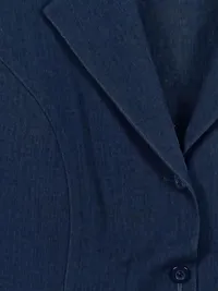 Barisal Damen Kurzarm Blazer Gr. 40 Business Blau 4