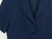 Barisal Damen Kurzarm Blazer Gr. 40 Business Blau 5