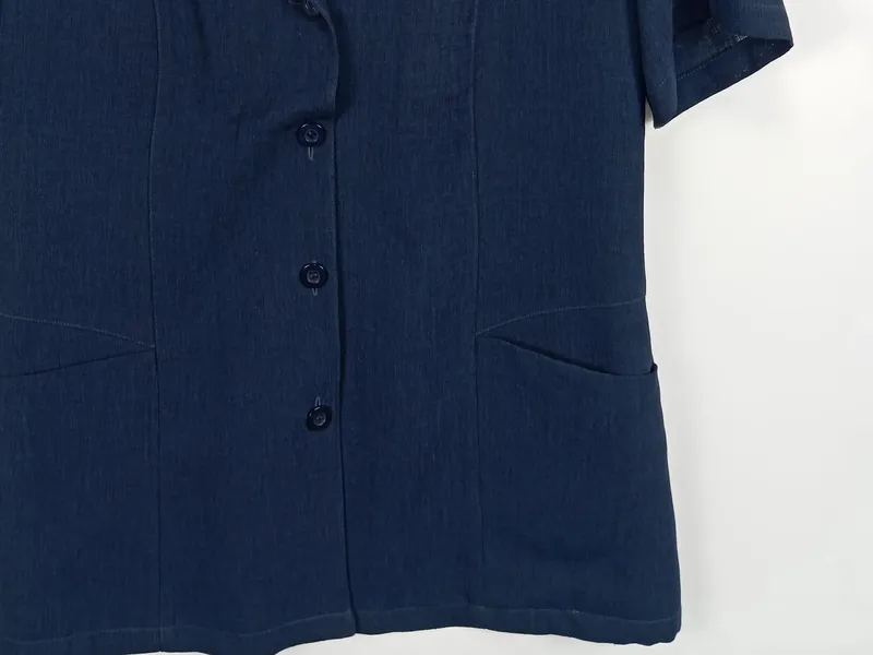 Barisal Damen Kurzarm Blazer Gr. 40 Business Blau 8