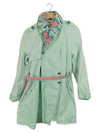 Blutsgeschwister Leichte Jacke Damen Freizeit Gr. XL Grün Baumwolle