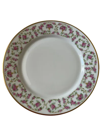 Heinrich Platzteller Porzellan Klassisch Rosen Blumenmuster Mehrfarbig 20,5cm