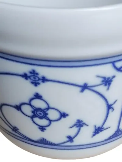 Schirnding Teetasse Indisch Blau Porzellan Klassisch Blumenmuster 6cm